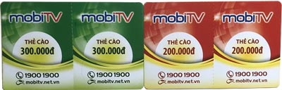 Thẻ cào MobiTV